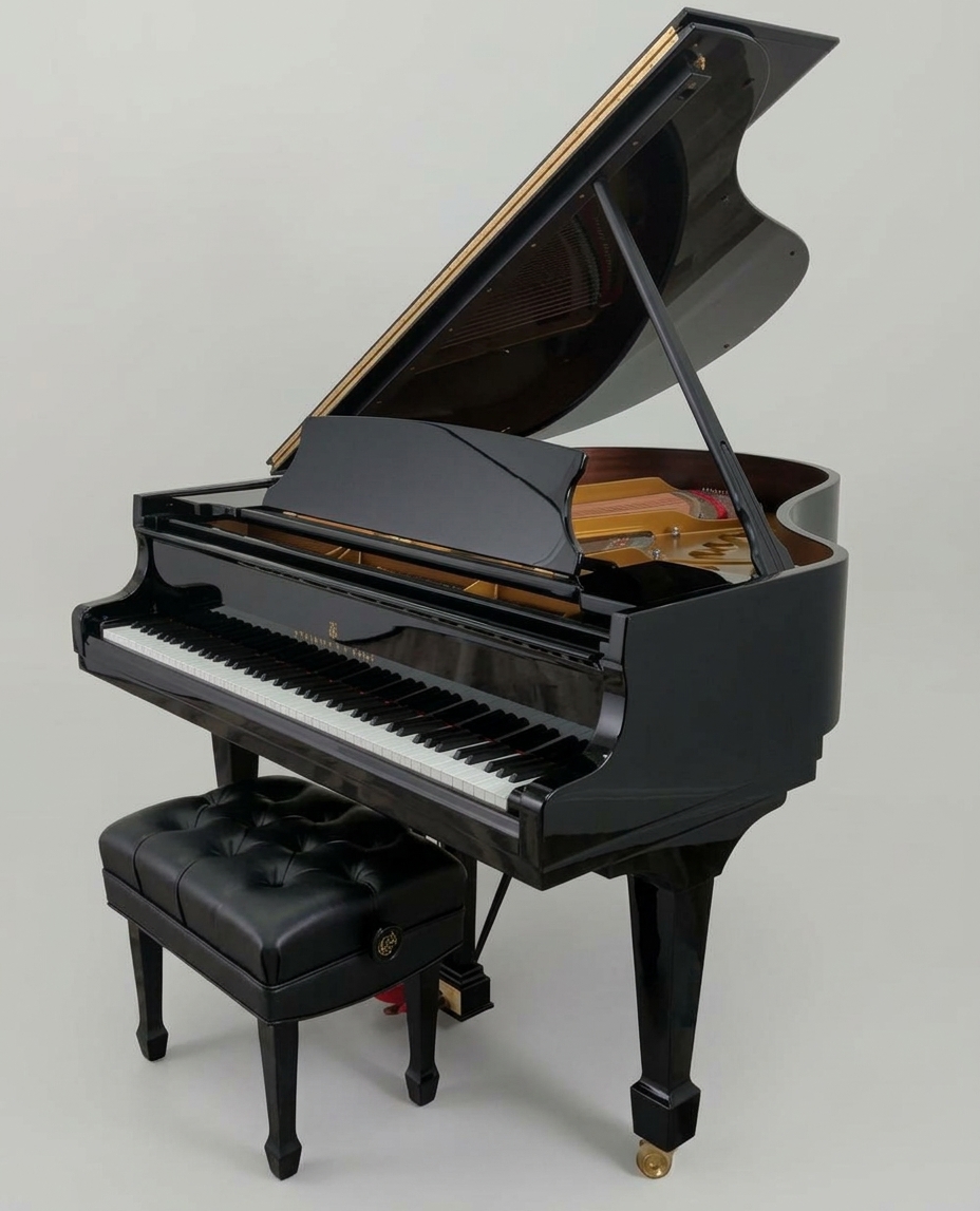 Steinway & Sons Model M Grand Piano - Image 8